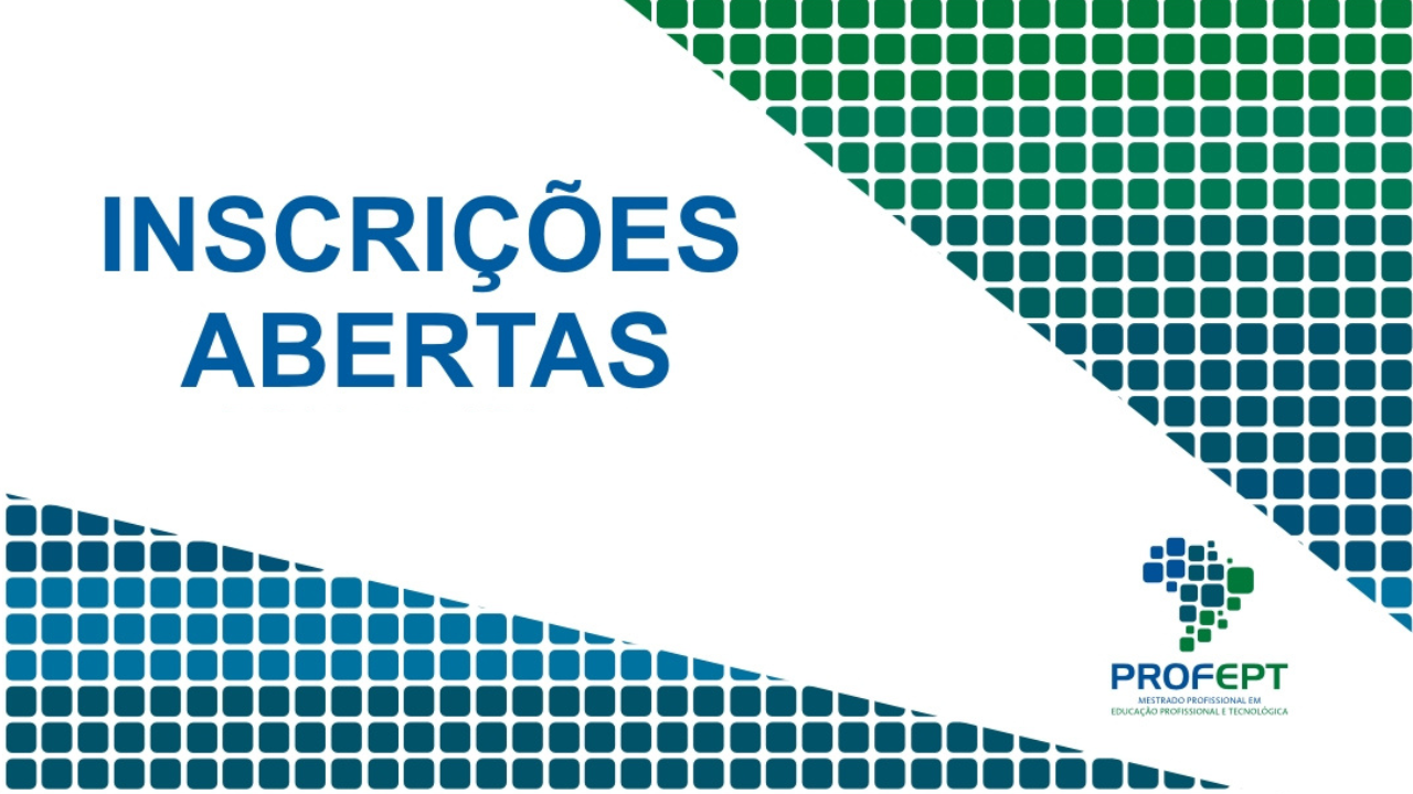 As inscrições podem ser feitas até o próximo dia 20 de dezembro em: https://profept.ifes.edu.br/selecao