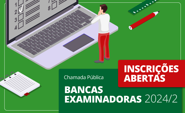 Inscrições abertas para a seleção de servidores para compor bancas examinadoras